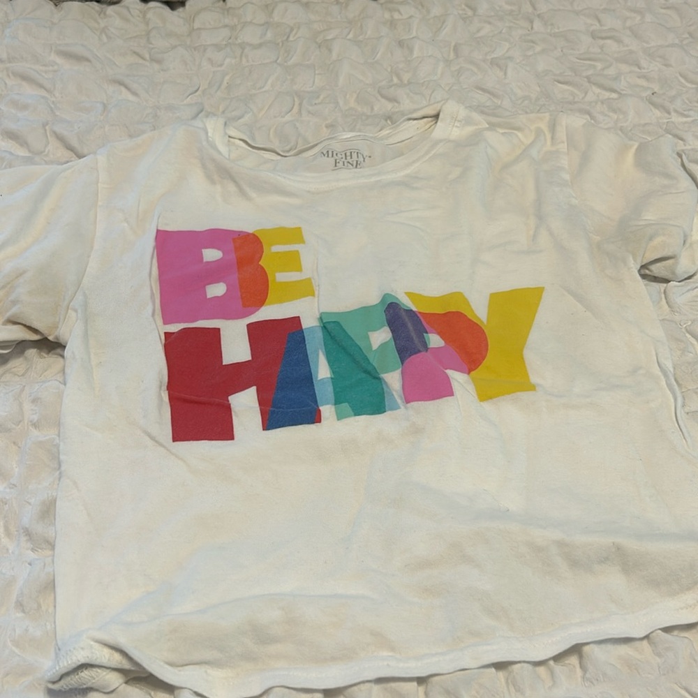 Be happy crop top